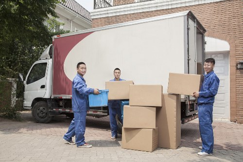 Moving van service for a Leytonstone home removal