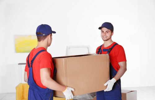 Local movers helping with a residential move in Leytonstone