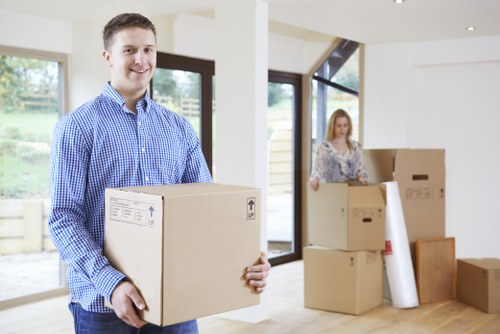 Local moving van support for flats and businesses in Leytonstone