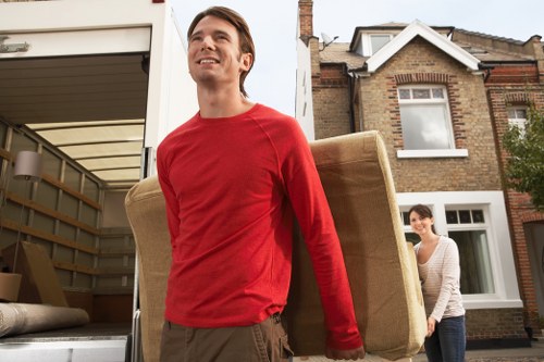 Commercial furniture pick-up for offices and shops in Leytonstone