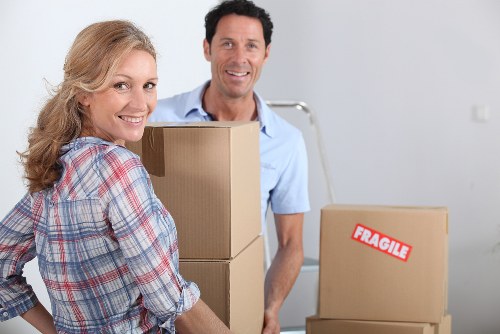 A van service handling household items and storage moves