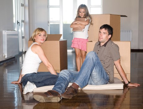 House moving checklist and prepared boxes for a Leytonstone relocation